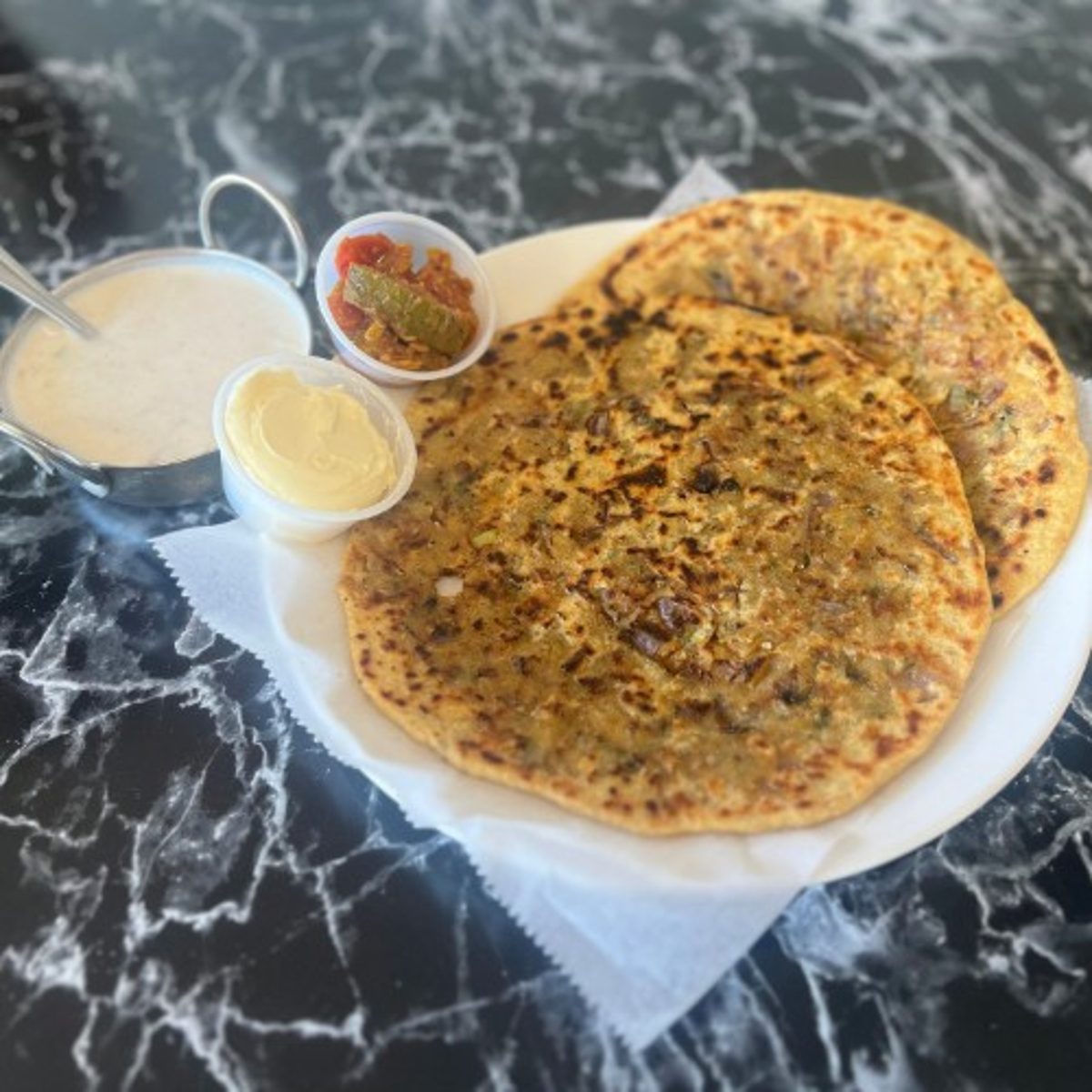Mixed Paratha Platter